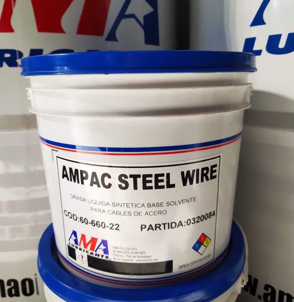 Grasa para cable de Acero Metalúrgica RAS Grasa para cable de Acero Metalúrgica RAS